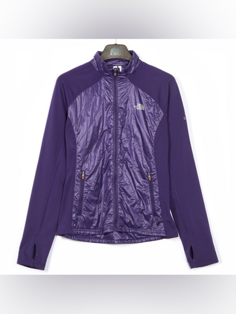 The North Face Purple Hybrid Full Zip Jacket Size Medium